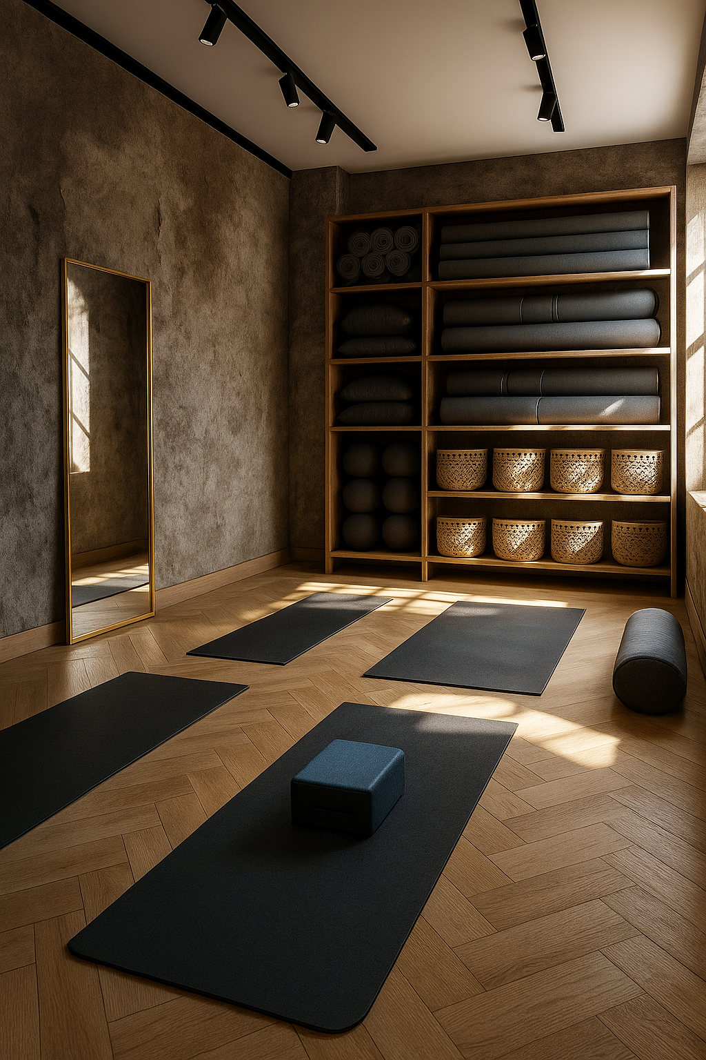 Fully Equipped Yoga Studio